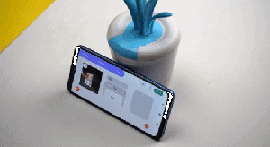 Follow me home bot in action.gif