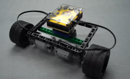 Robo car made using Roboki, showcasing an innovative DIY robot car project that emphasizes mobile robot programming and design, perfect for beginners eager to explore essential robotics concepts.